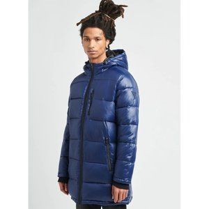 Nwt Guess Puffer Shine Jacket Drawcord 